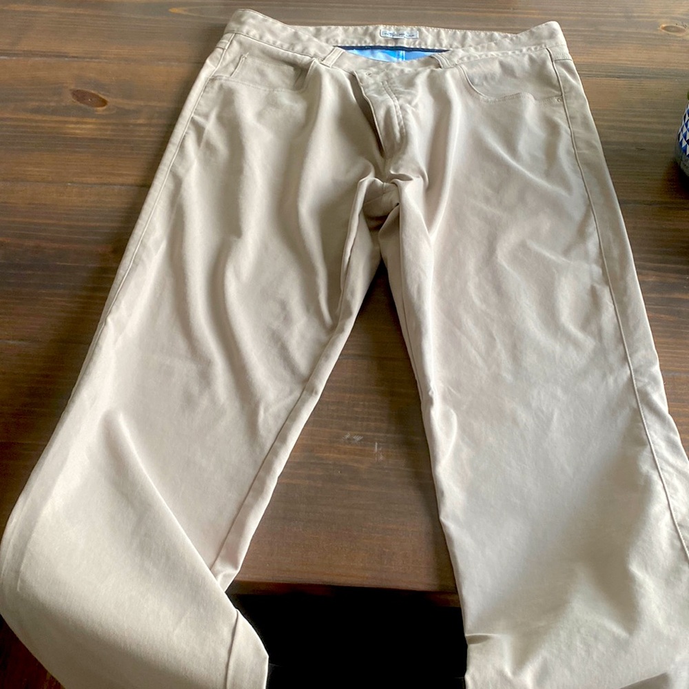 Peter Millar 5 pocket khaki performance pants